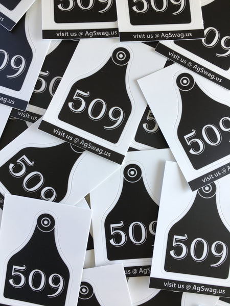 509 Cattle Tag Stickers